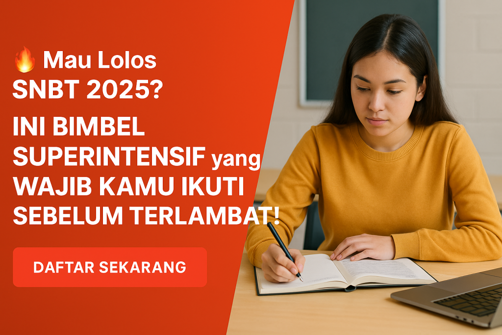 Mau Lolos SNBT 2025? Ini Bimbel Superintensif yang Wajib Kamu Ikuti Sebelum Terlambat!